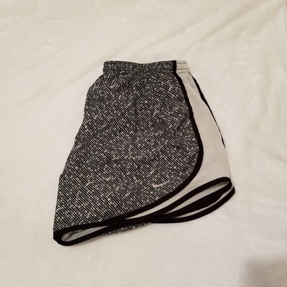 Nike Pants - Black and White Printed Nike Shorts